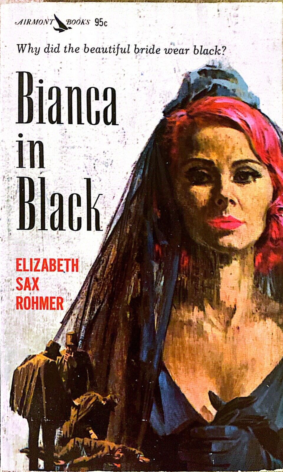 Bianca in Black by Elizabeth Sax Rohmer 1962 Airmont Paperback M3