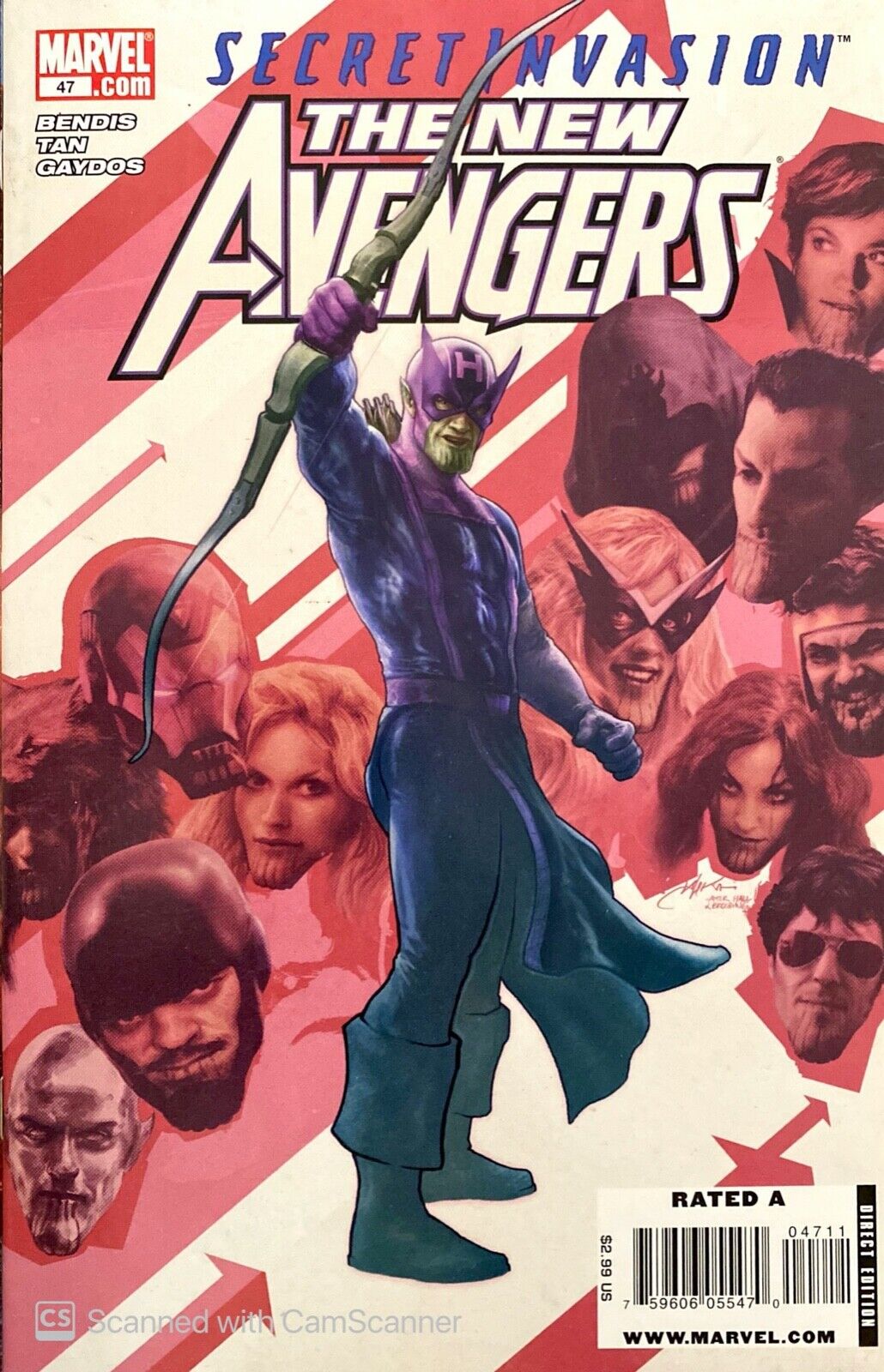 Marvel Comics New Avengers #47 2008 Modern Age