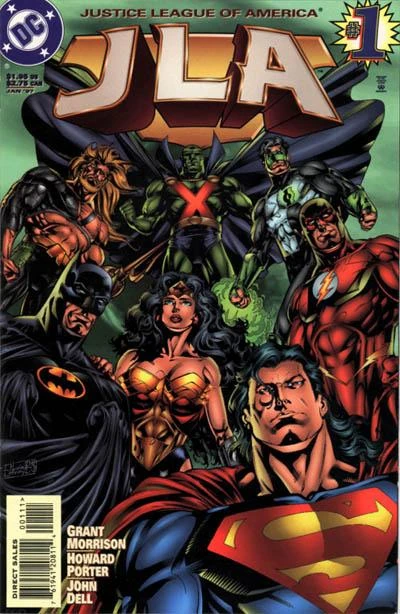 DC Comics JLA #1 Modern Age 1997 Justice League of America Grant Morrison