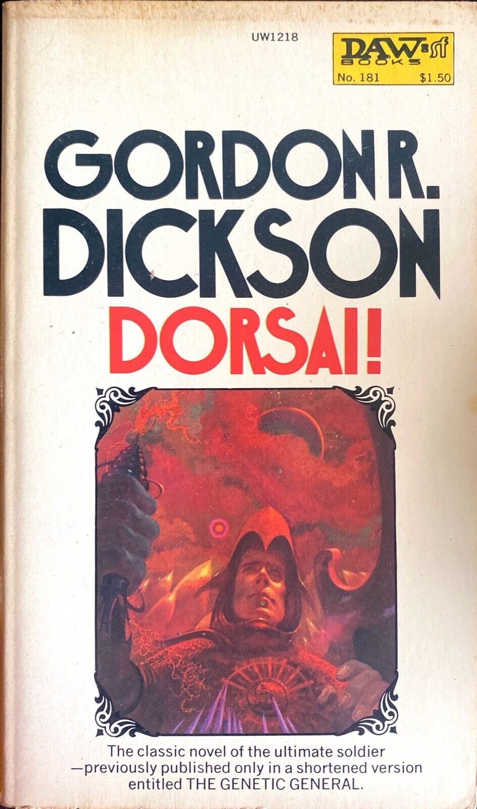 Dorsai! by Gordon R. Dickson 1976 Daw UW1218 Paperback First Printing