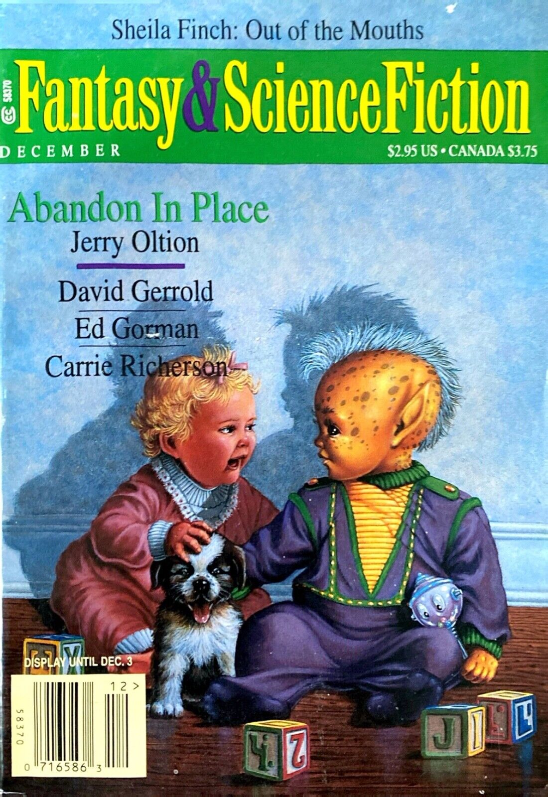 Fantasy & Science Fiction Vol. 91 No. 6 December 1996 Finch Gorman