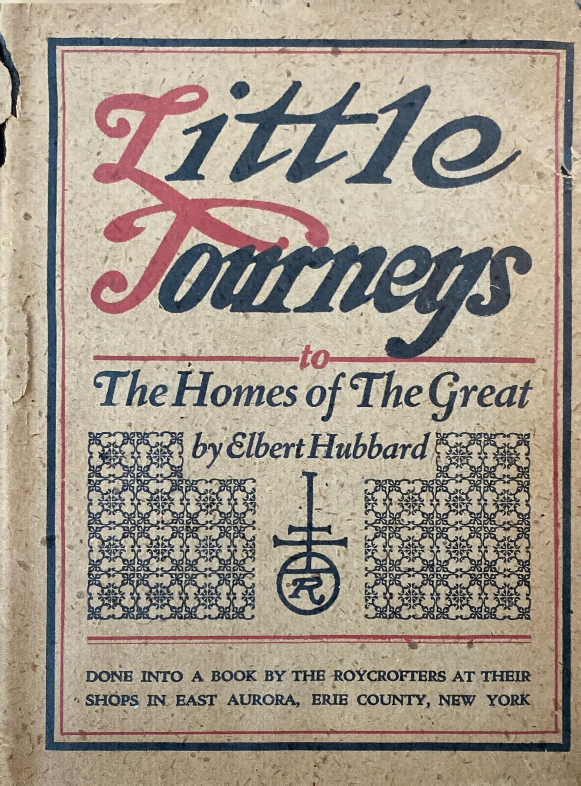 Little Journeys to Homes of the Great by Elbert Hubbard Vol IV Eminent Painters