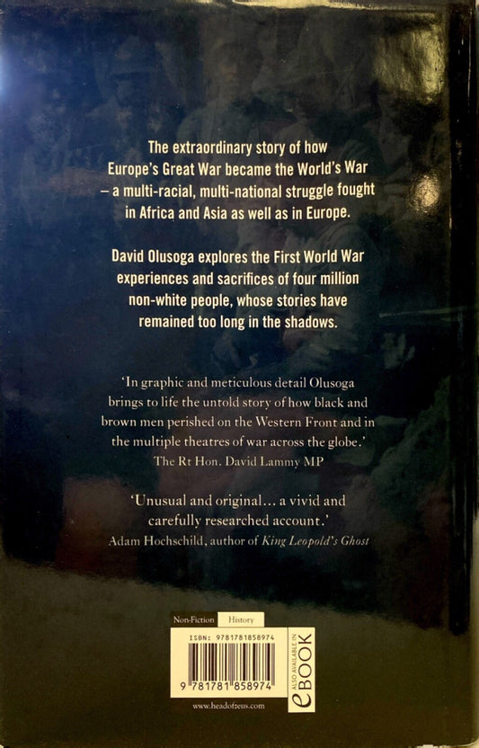 The World's War by David Olusoga 2014 Head of Zeus Hardcover Import