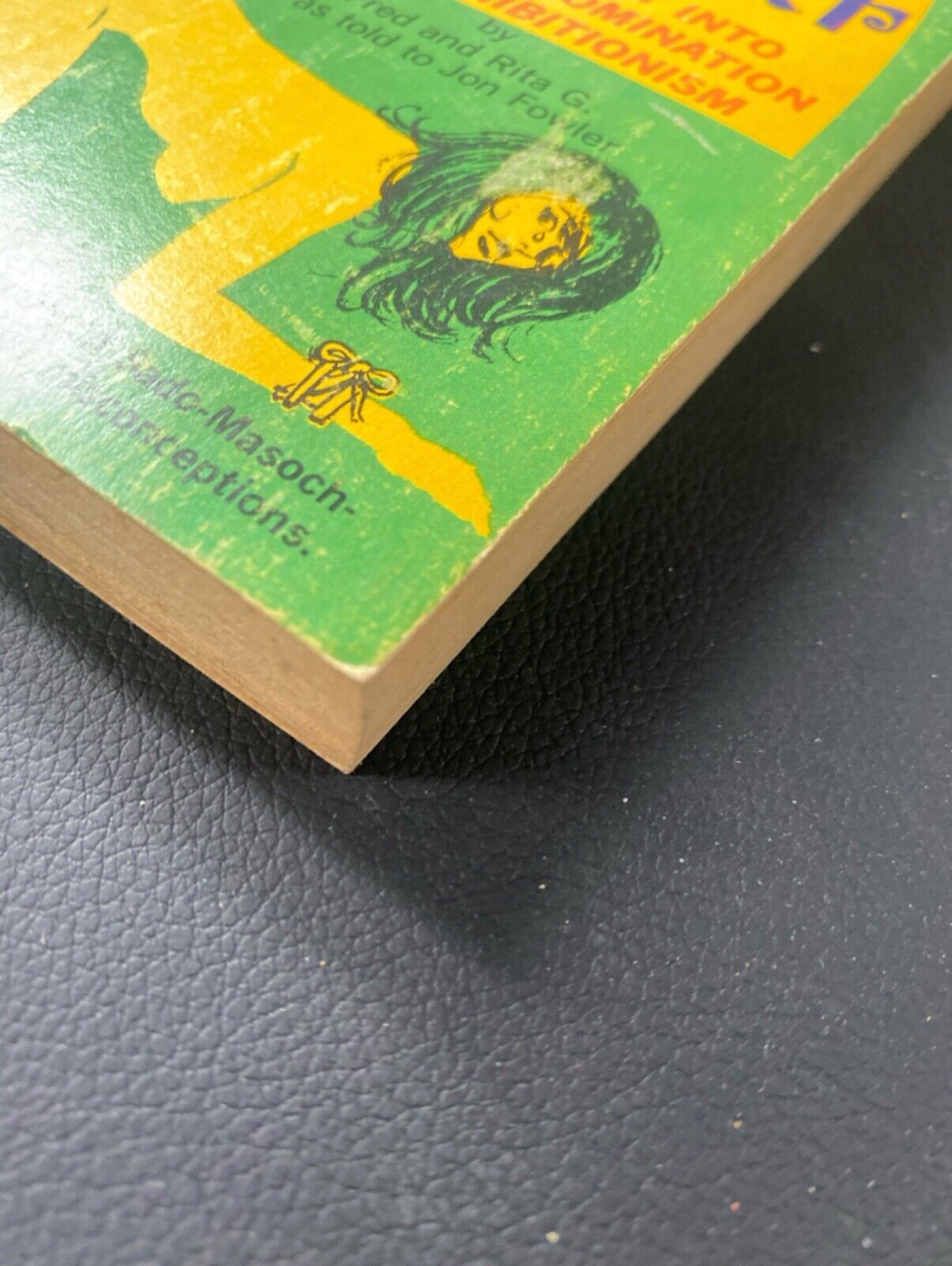 Sex Slave and Master by Fred and Rita G. John Fowler 1967 Pad Library Paperback