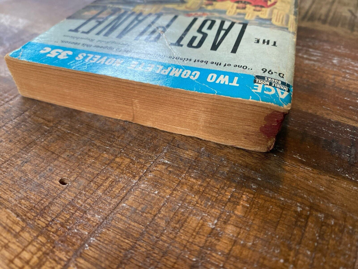 A Man Obsessed/The Last Planet by Nourse/Norton 1955 Ace Double D-96