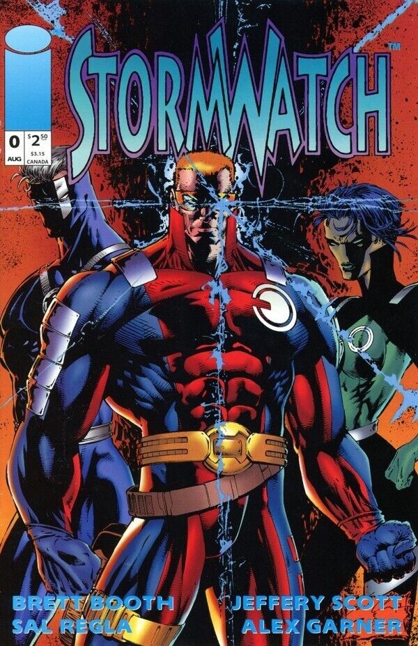 Image Comics Stormwatch #0 Modern Age 1993 Polybag