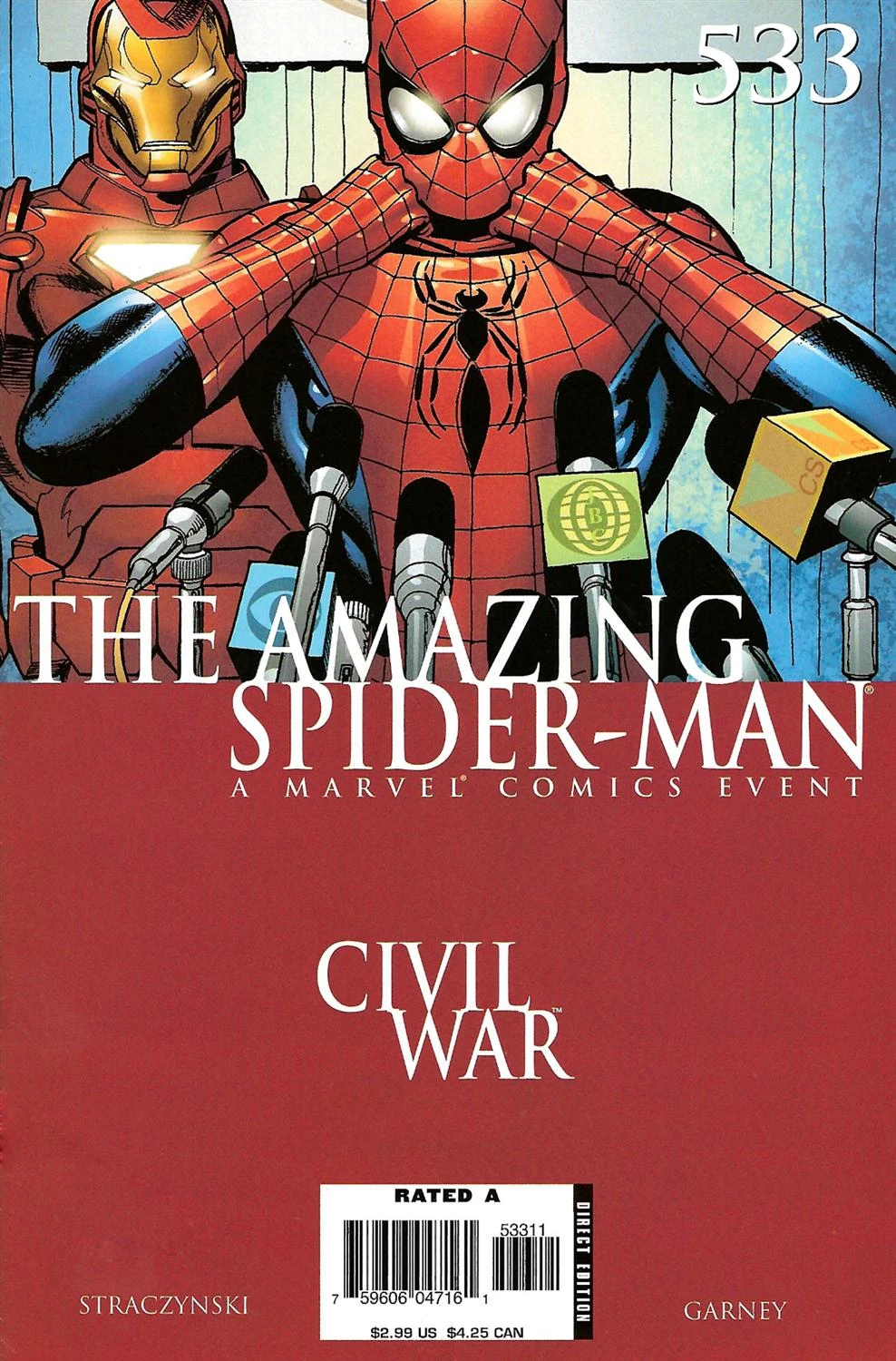 Marvel Comics Amazing Spider-Man #533 Modern Age 2006