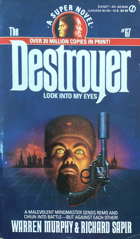 The Destroyer #67 Look Into My Eyes by Warren Murphy & Richard Sapir 1986