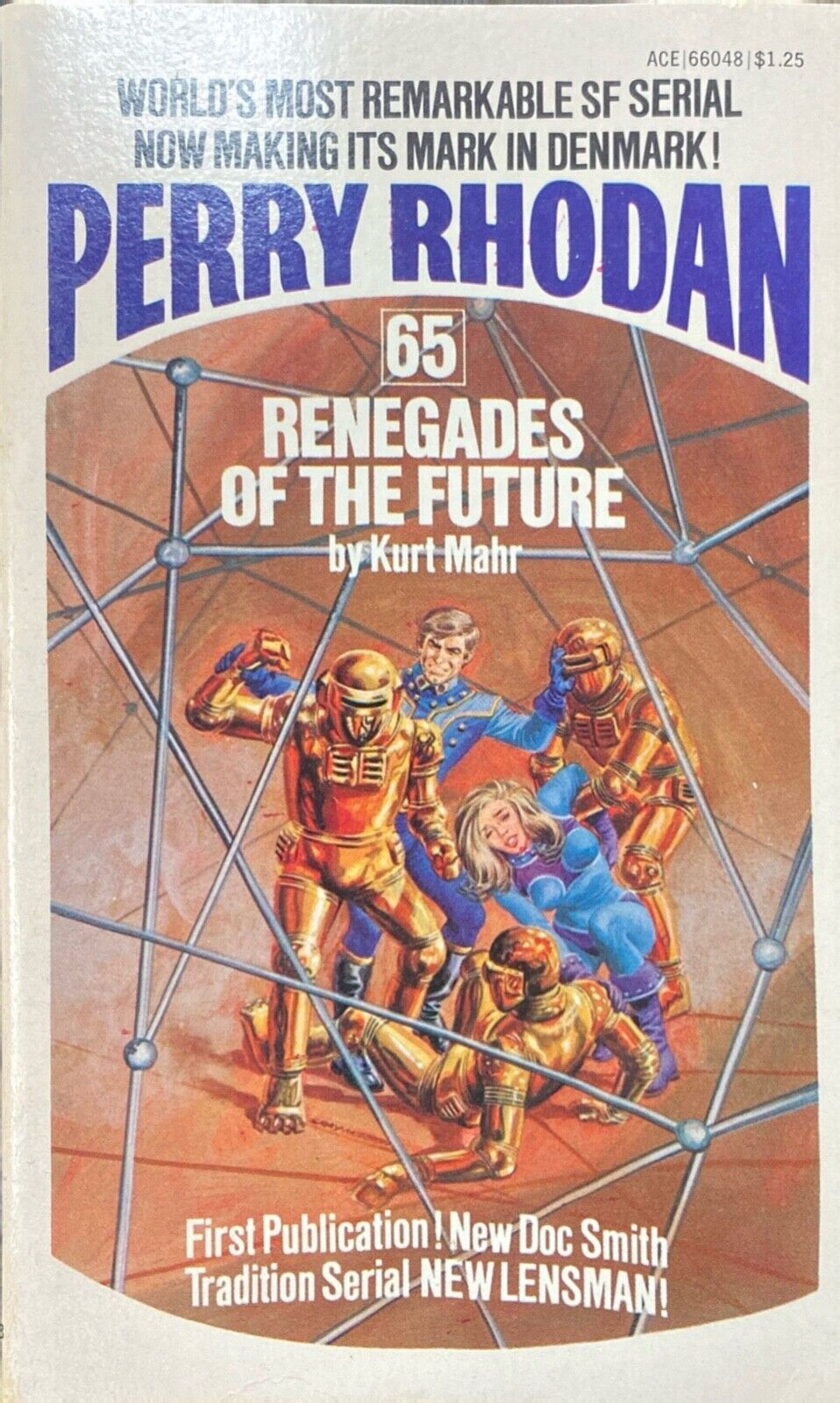 Perry Rhodan 65: Renegades of the Future by Kurt Mahr 1975 Ace Paperback
