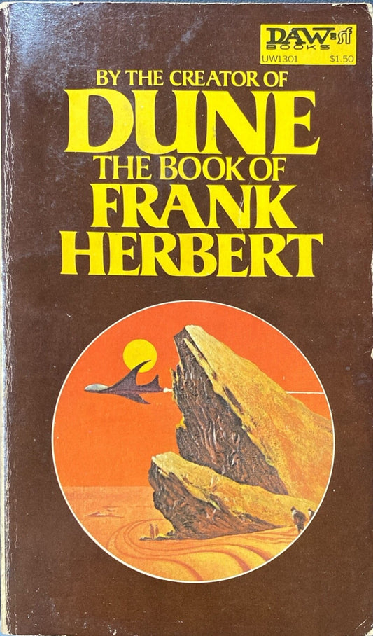 The Book of Frank Herbert by Frank Herbert 1973 Daw UW1301 Paperback