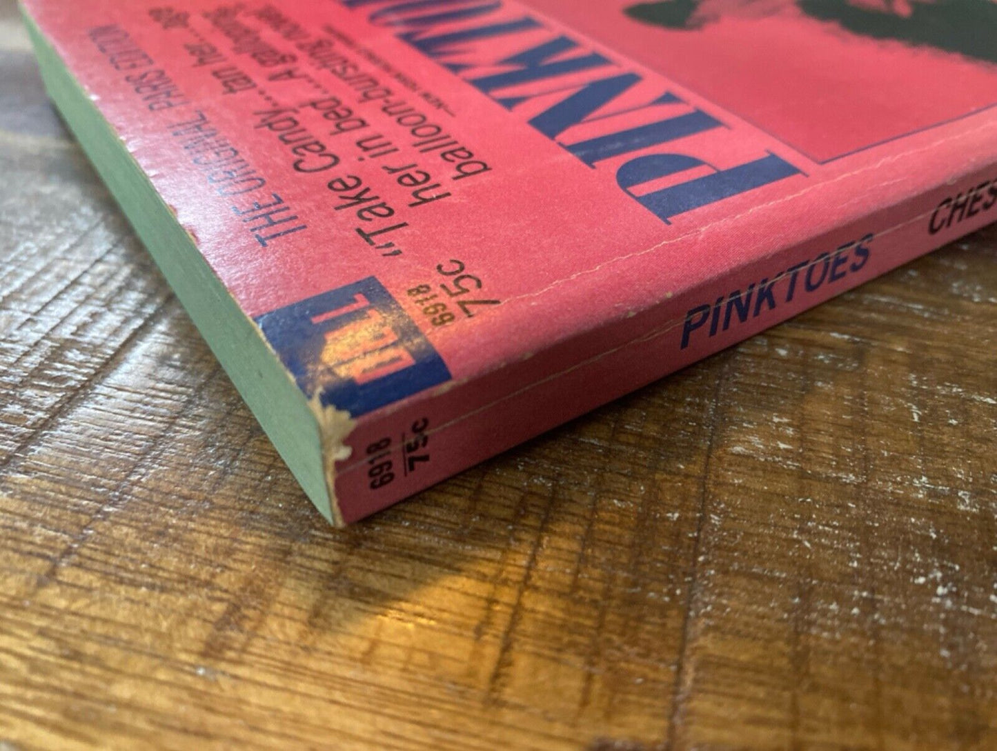 Pinktoes: The Original, Paris Edition by Chester Himes 1966 Dell 6918 Paperback