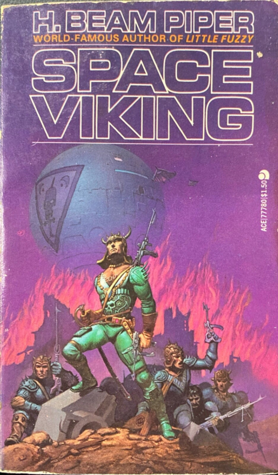 Space Viking by H. Beam Piper 1963 Ace Paperback