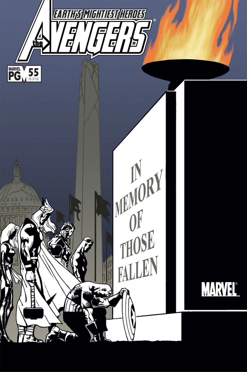Marvel Comics Avengers #55 (Legacy #470) Modern Age 2002