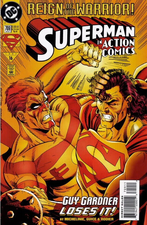 DC Comics Action Comics #709 Modern Age 1995