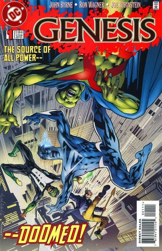 DC Comics Genesis #1-4 Modern Age 1997 New Gods Complete