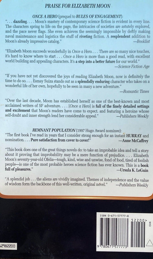 Rules of Engagement by Elizabeth Moon 1998 Baen Hardcover