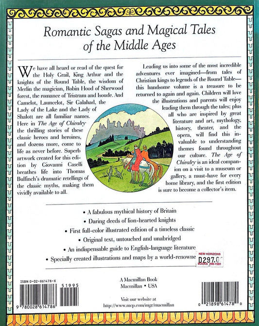 The Illustrated Bulfinch's Mythology: The Age of Chivalry Ill. by Caselli