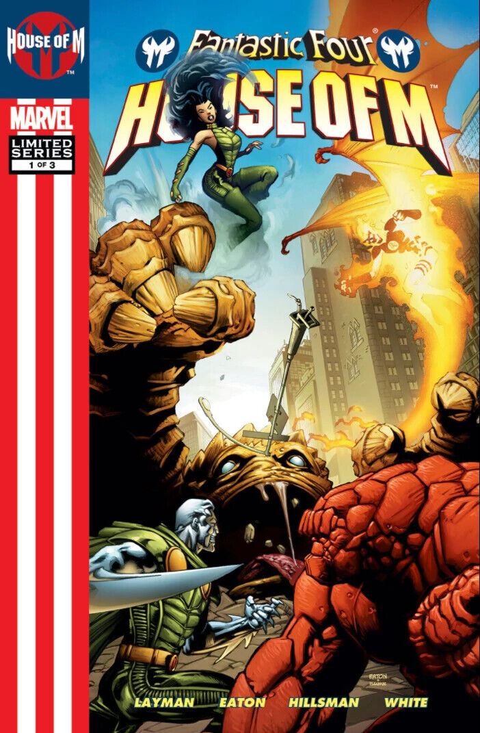 Marvel Comics Fantastic Four: House of M #1 Modern Age 2005