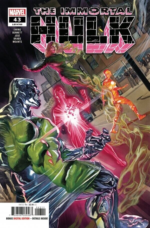 Marvel Comics Immortal Hulk #43 Legacy #760 Modern Age 2021