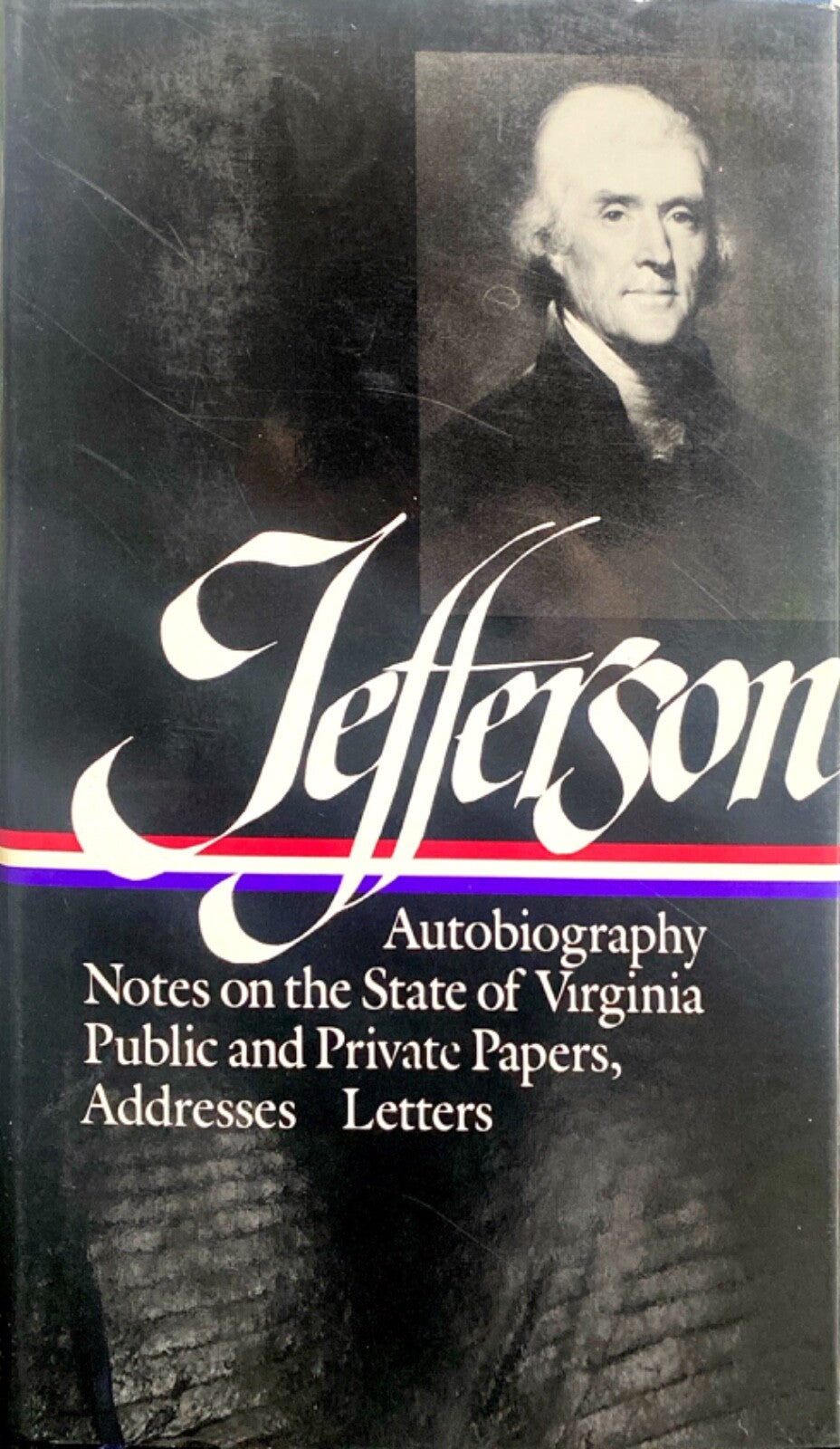Thomas Jefferson: Writings 1984 Library of America Hardcover