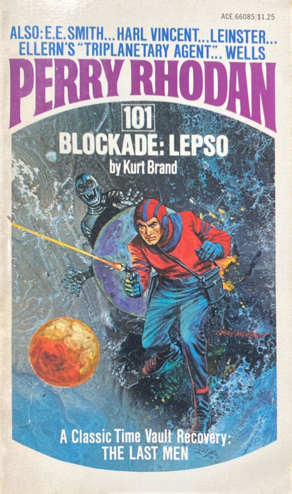Perry Rhodan #101: Blockade: Lepso by Kurt Brand 1976 Ace Paperback