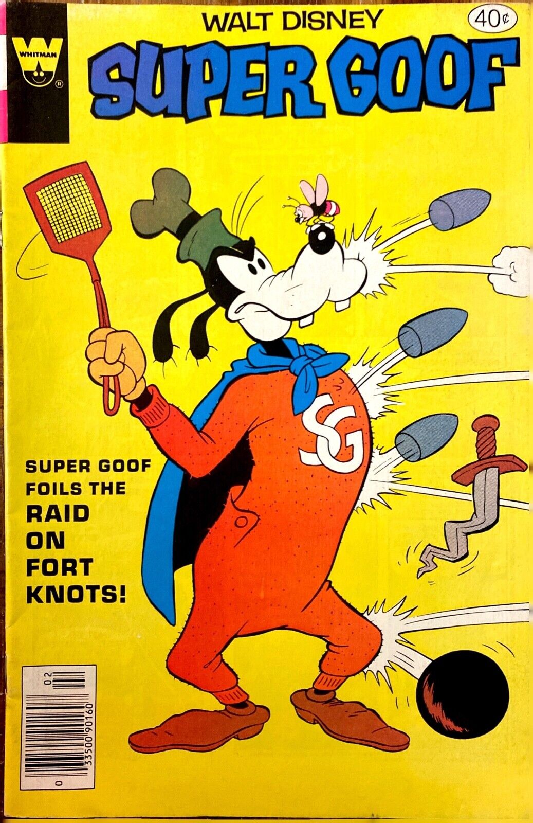 Whitman Comic Super Goof #57 Bronze Age 1980 Walt Disney