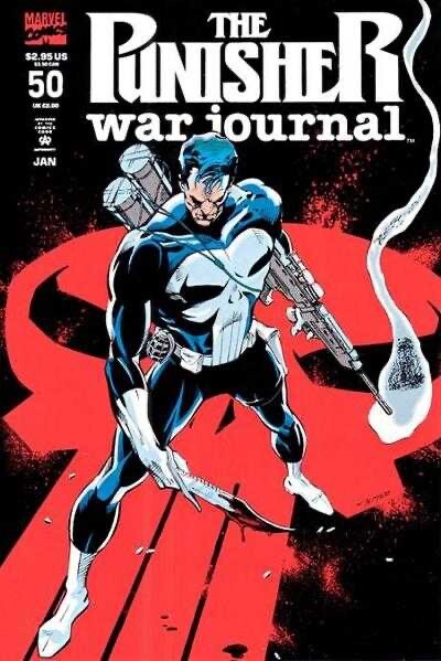 Marvel Comics Punisher War Journal #50 Modern Age 1993 Embossed