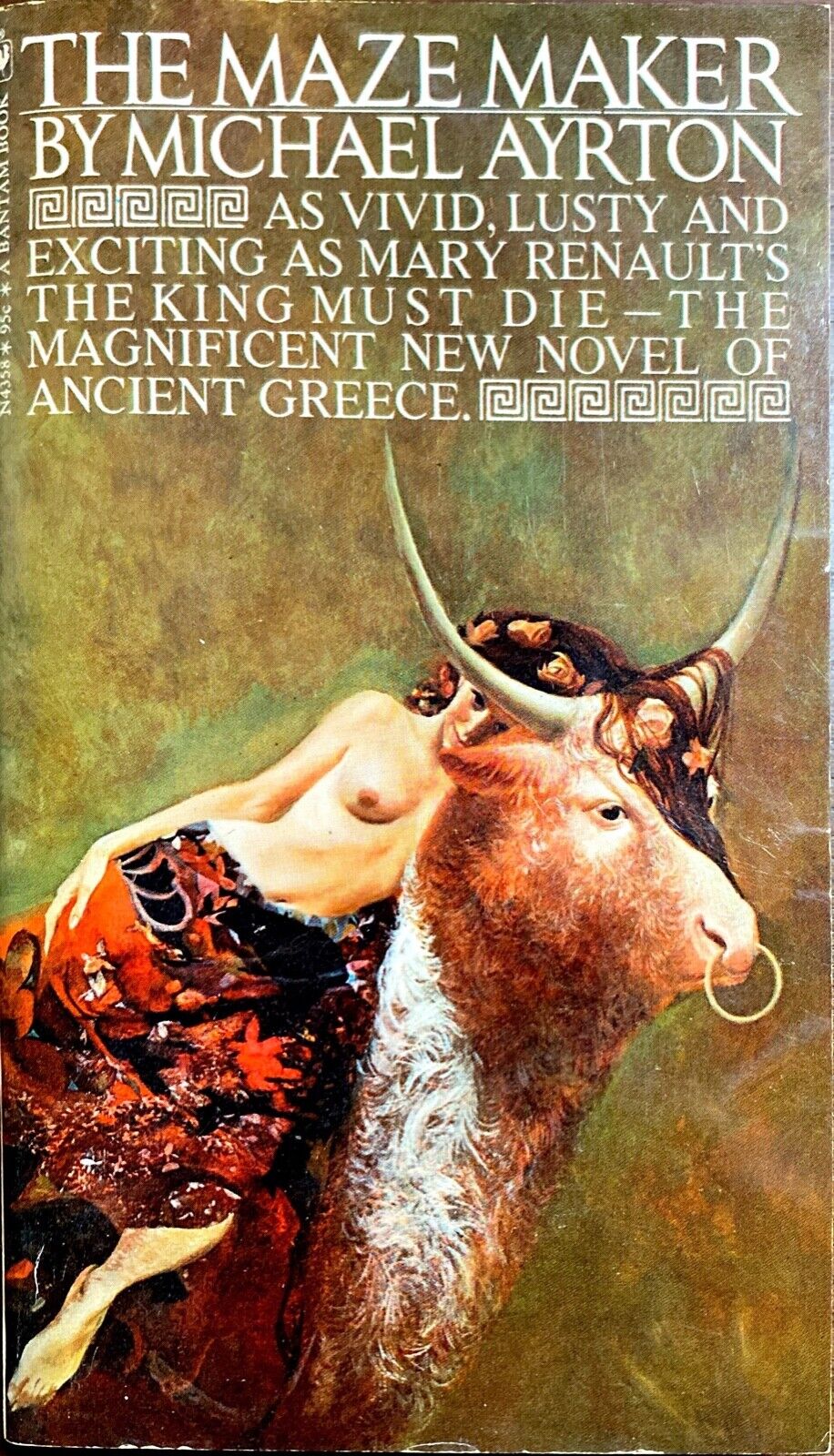 The Maze Maker by Michael Ayrton 1969 Bantam N4358 Paperback