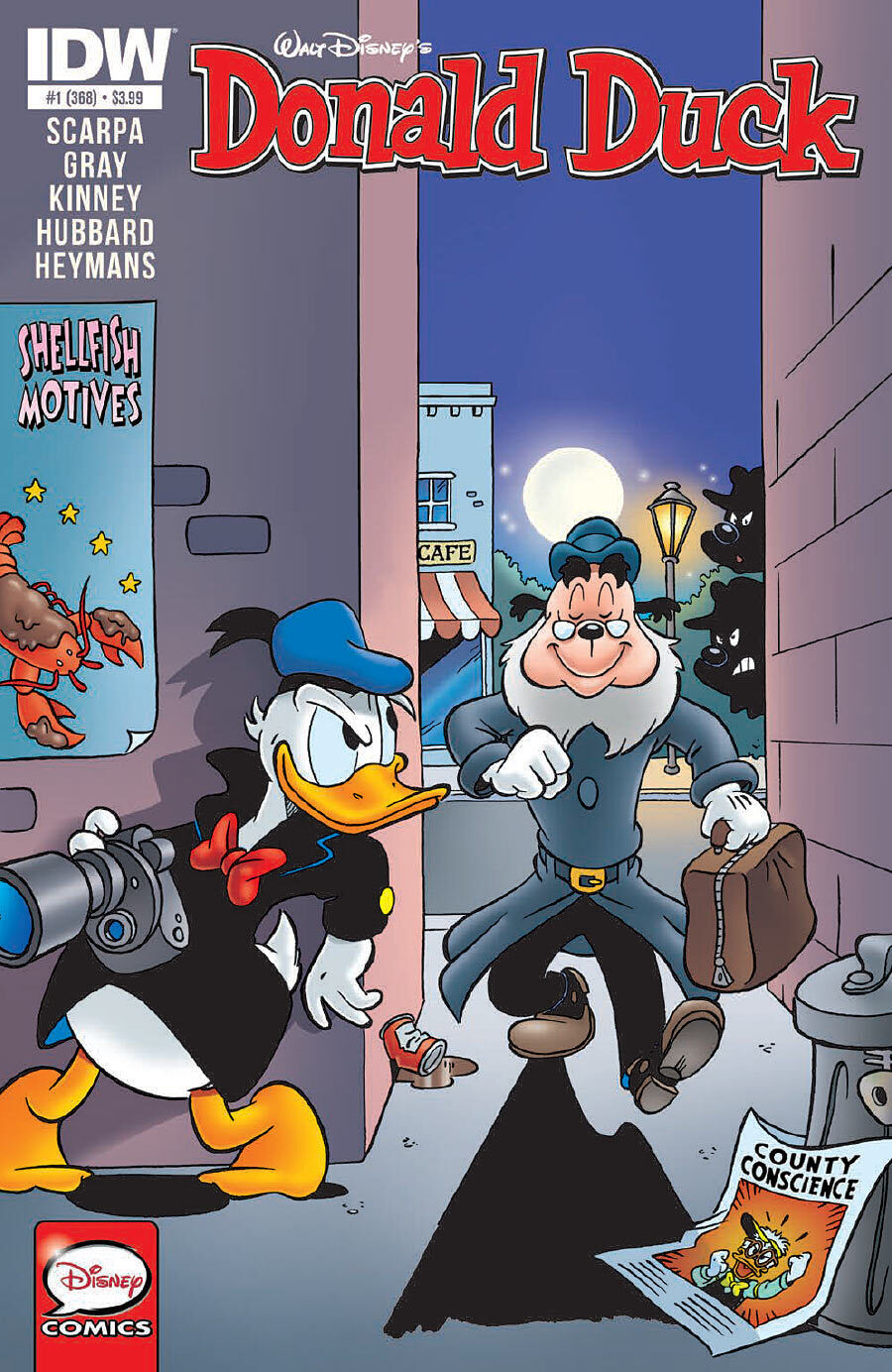IDW Comics Donald Duck #1 Modern Age 2015 Walt Disney