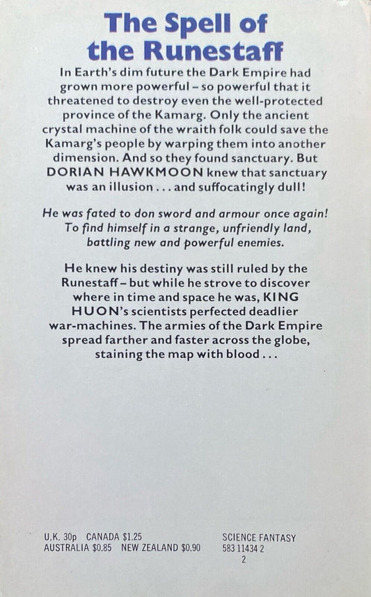 The Sword of the Dawn by Michael Moorcock 1974 Mayflower Paperback