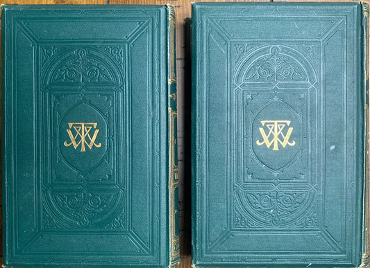 The Adventures of Philip by W.M. Thackeray 1869 Hardcover London (Two Volumes)