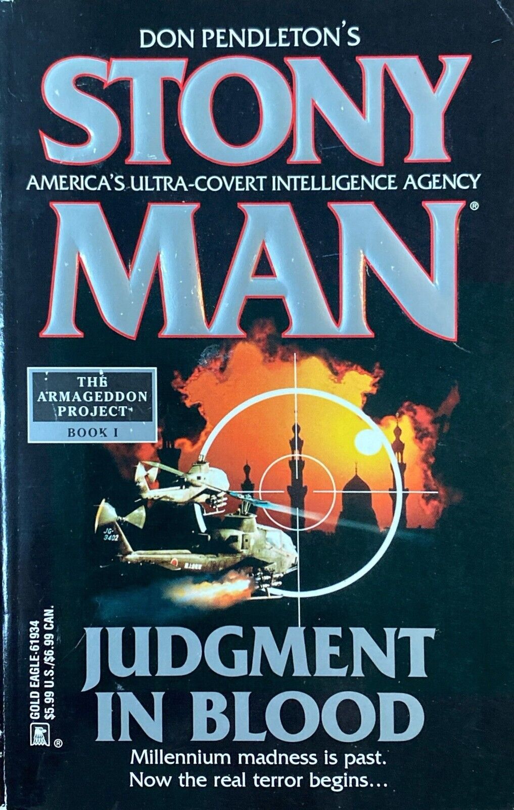 Don Pendleton's Mack Bolan - Stony Man: Judgment in Blood Gold Eagle Paperback