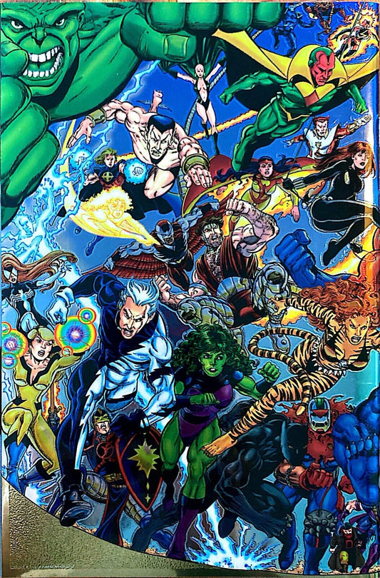 Marvel Collectible Classics Avengers #1 Modern Age 1998 Perez Chromium Cover