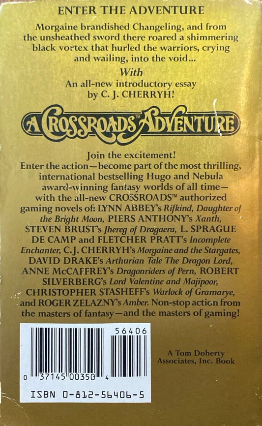 The Witchfires of Leth by Dan Greenberg 1987 Tor Paperback Crossroads Adventure