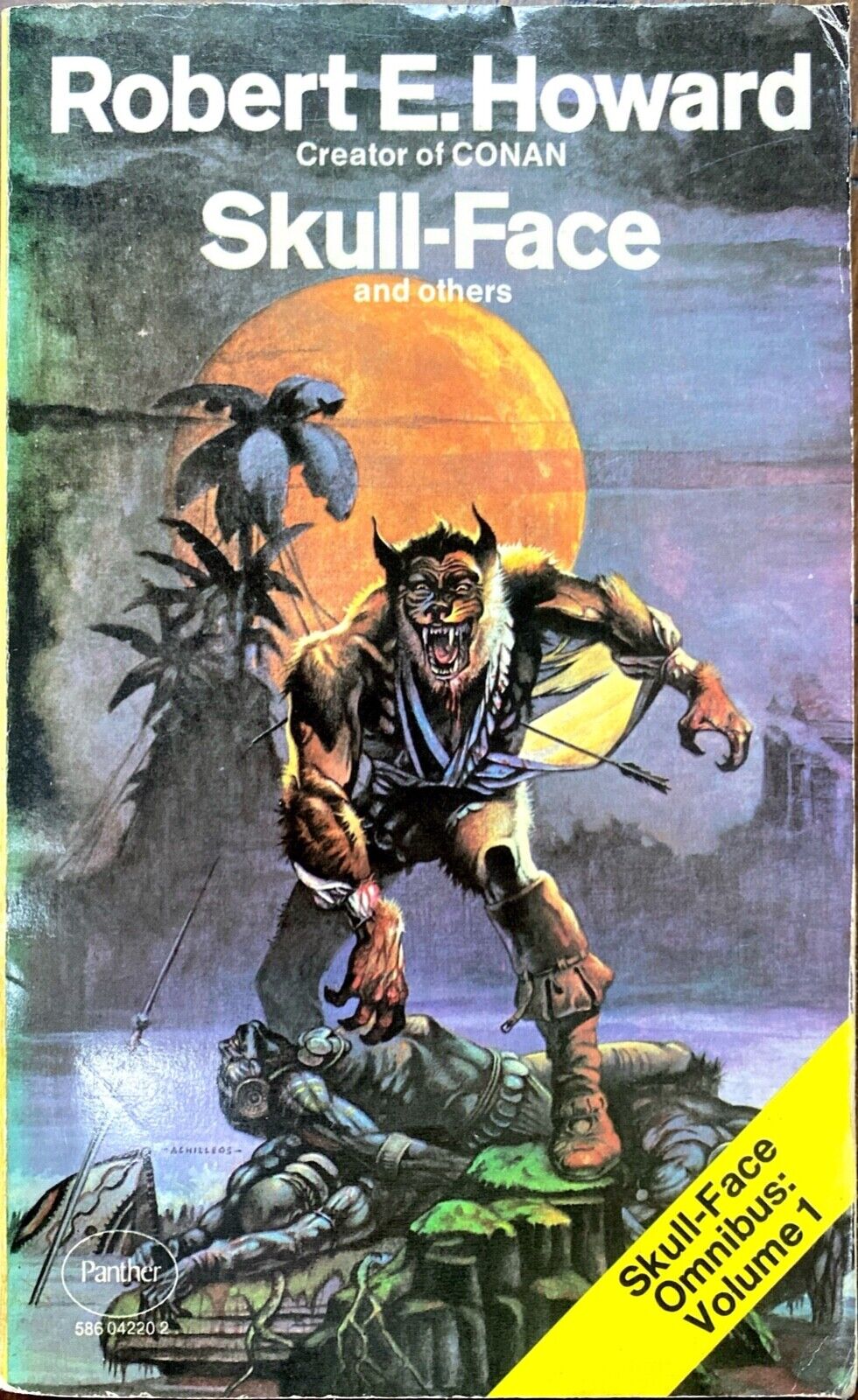 Skull-Face Omnibus Volume 1-3 by Robert E. Howard 1967 Panther Paperback
