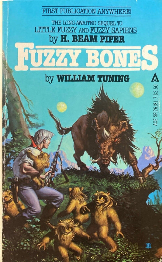 Fuzzy Bones by William Tuning 1981 Ace Paperback