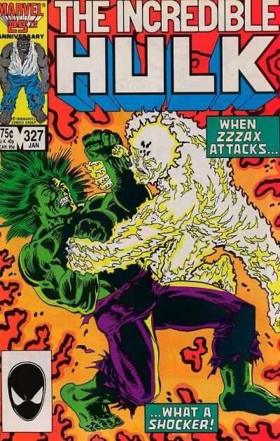 Marvel Comics Incredible Hulk #327 Copper Age 1987