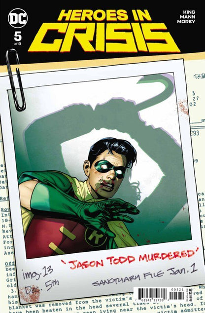 DC Comics Heroes in Crisis #1-9 Modern Age 2018-2019 Complete Variant Set