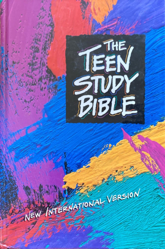 The Teen Study Bible New International Version (NIV) Zondervan Hardcover