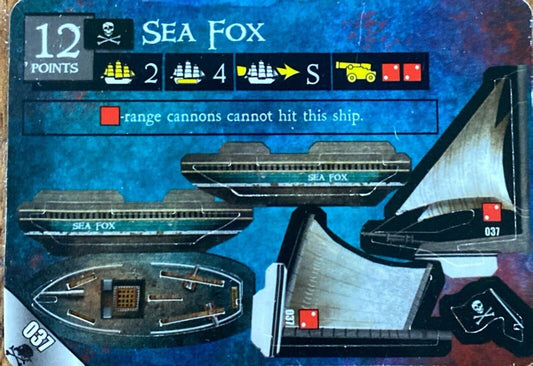 WizKids Pirates CSG of Davy Jones' Curse 037 Sea Fox