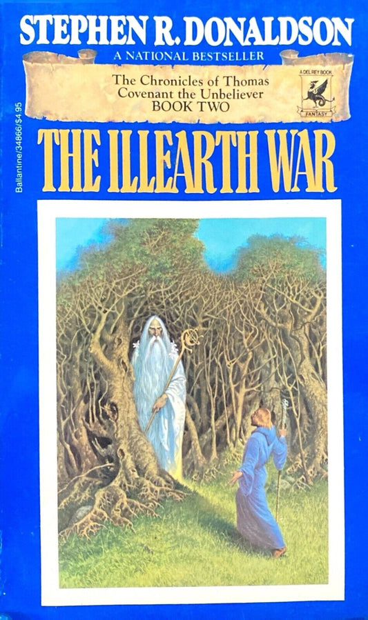 The Illearth War by Stephen R. Donaldson 1987 Ballantine Del Rey Paperback
