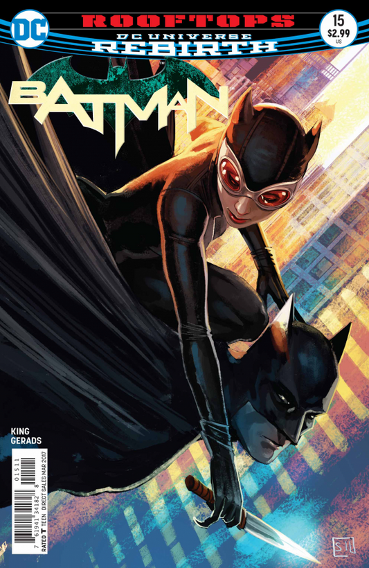 DC Comics Batman #15 Modern Age 2017 Rooftops