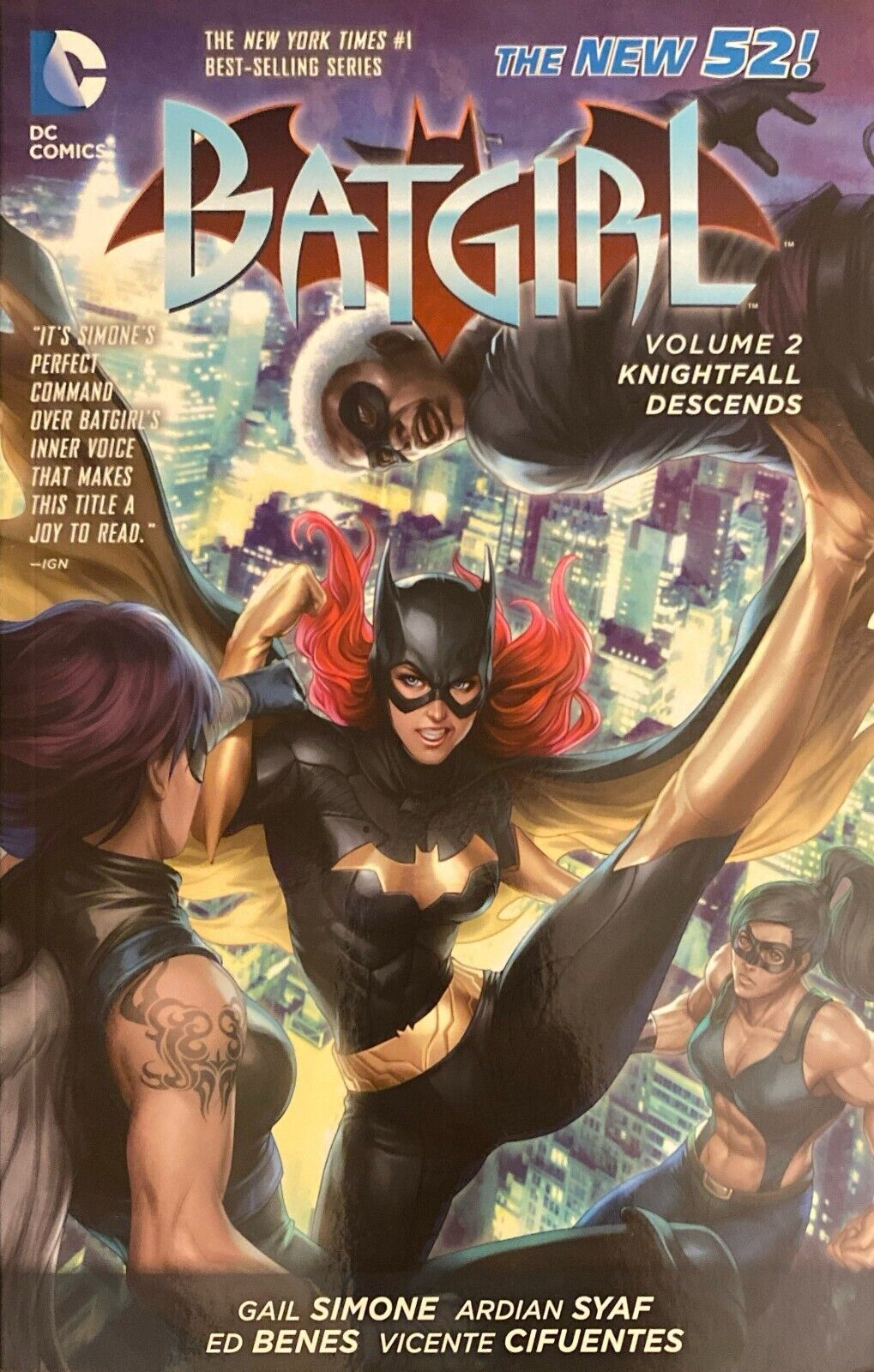 DC Comics Batgirl Volume 2: Knightfall Descends 2013 Paperback TPB