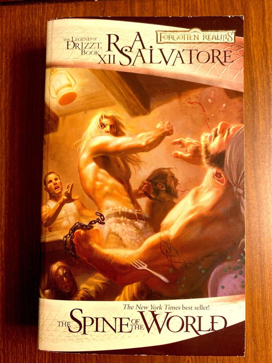 The Spine of the World by R.A. Salvatore 2009 Wizards Paperback Forgotten Realms
