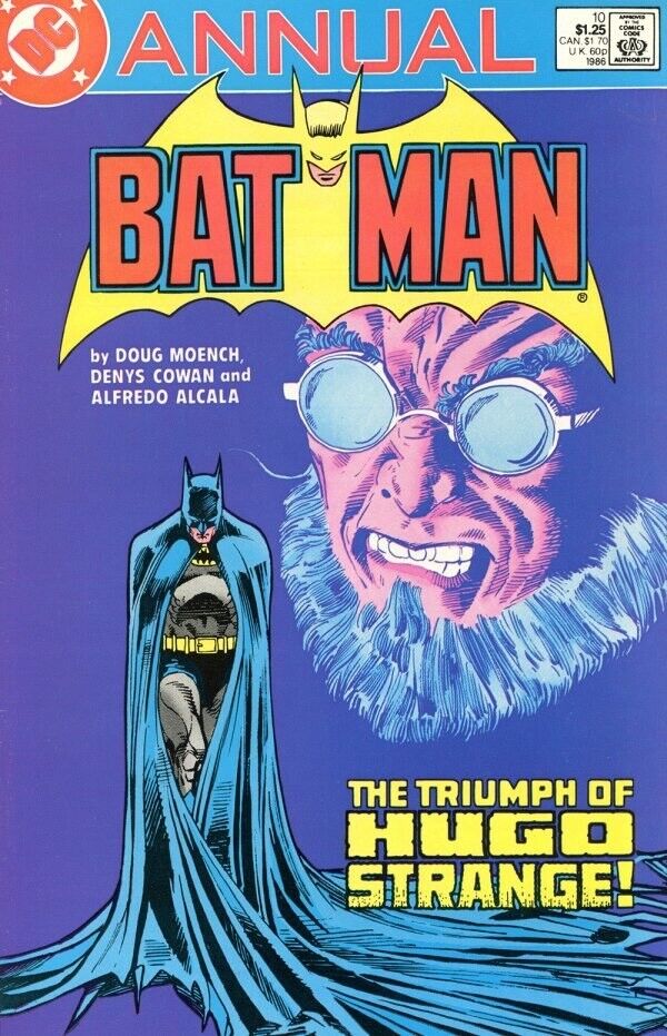 DC Comics Batman Annual #10 Copper Age 1986