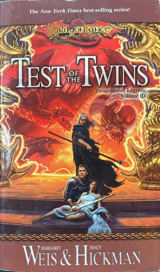 Test of the Twins by M. Weis & T. Hickman 2000 Wizards Paperback Dragonlance
