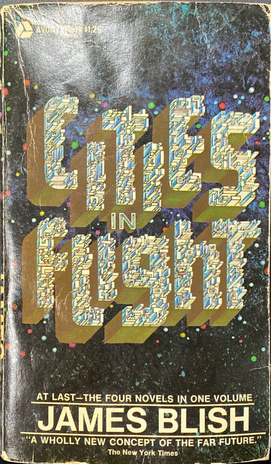 Cities in Flight by James Blish 1970 Avon W187 Paperback