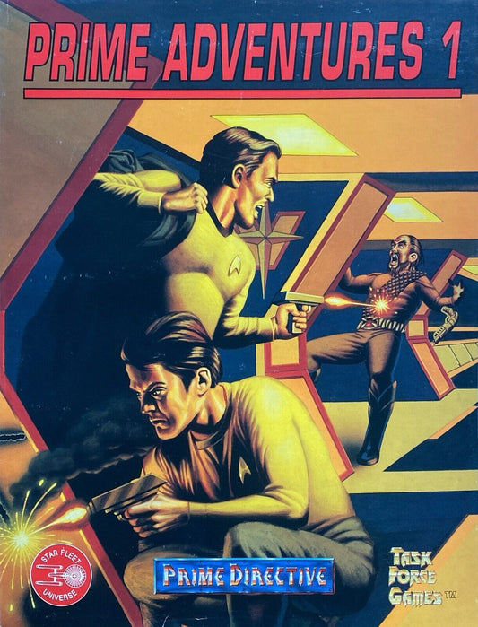 Prime Adventures 1 (Prime Directive, Star Fleet Universe) 1995 Task Force Games