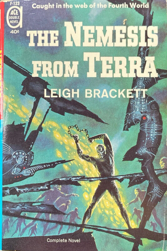 Nemesis From Terra/Collision Course by Brackett/Silverberg Ace Double F-123
