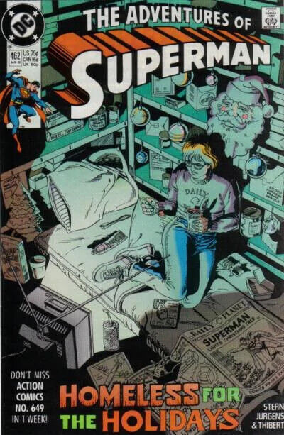 DC Comics Adventures of Superman #462 Copper Age 1990